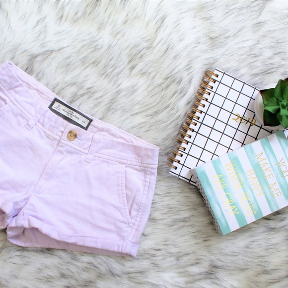 Abercrombie & Fitch Pants - Abercrombie & Fitch Pink Shorts Size 00